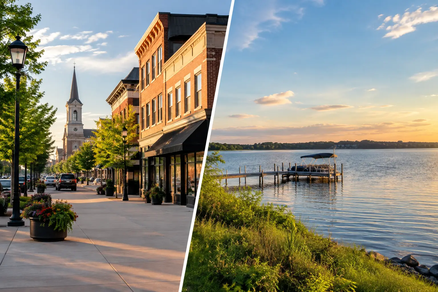 Advertise 1 Downtown Versus Lakefront Living in Saint Cloud